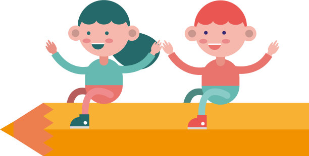 小学生们用铅笔画漫画人物图片下载