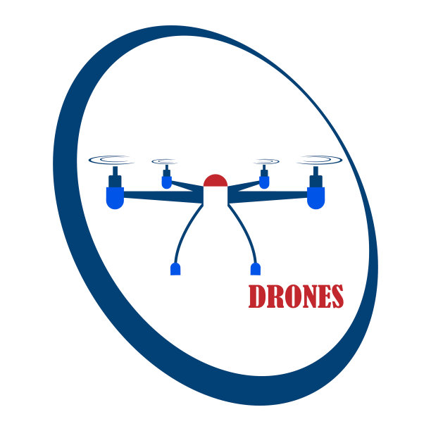简单的图标，一个带摄像头的无人机图片下载