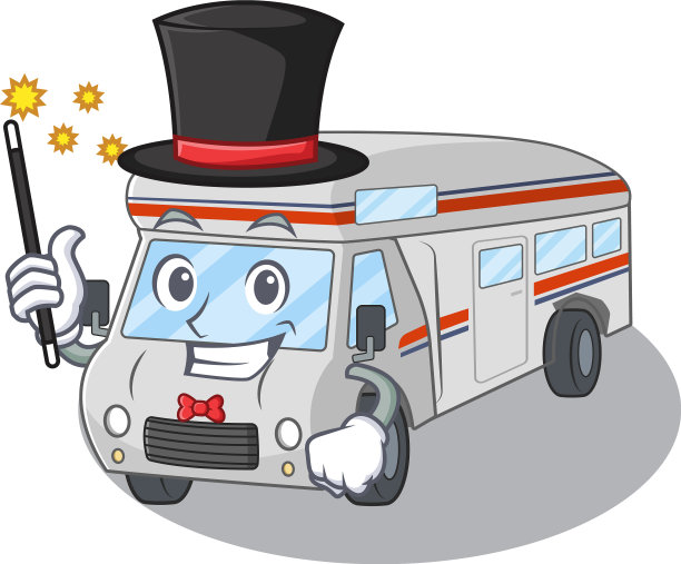 一个图片露营车表演作为一个魔术师图片下载