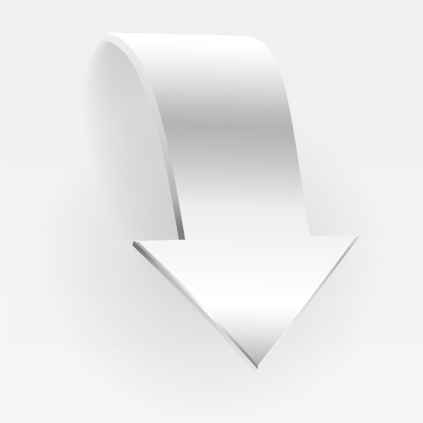 箭头。白色的旗帜图片下载