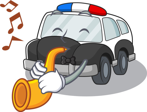 吉祥物设计理念是一辆打警车图片下载