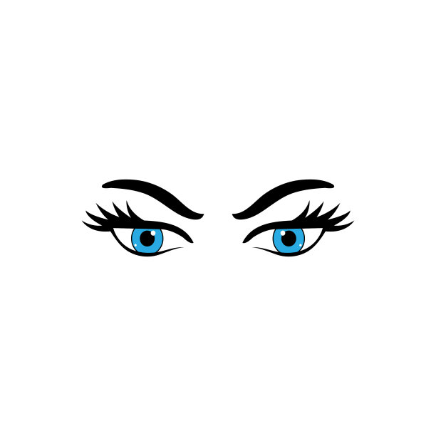 愤怒的蓝眼图片下载