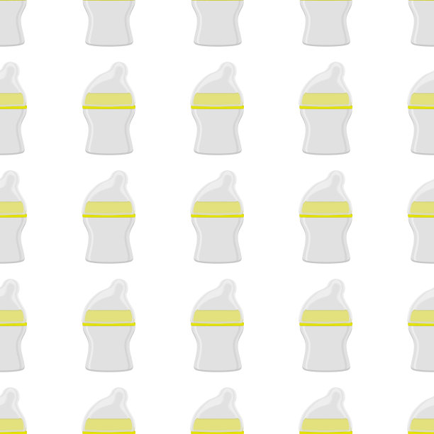 Kit bamilk透明瓶和橡胶奶嘴图片下载