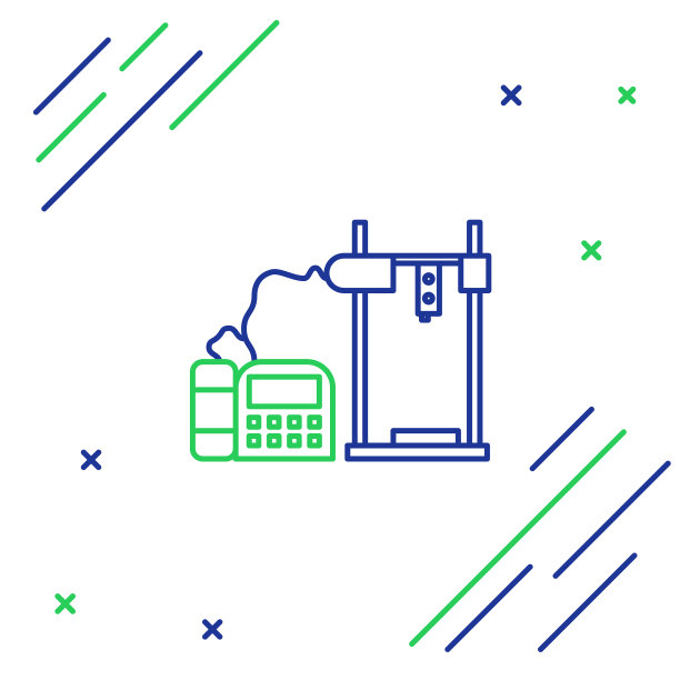 线3d打印机图标隔离在白色背景图片下载