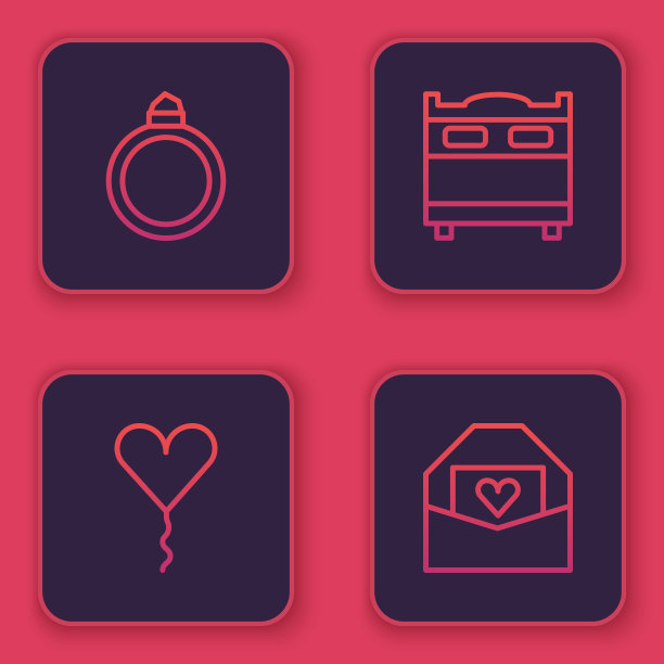 套线钻石订婚戒指气球形式图片下载