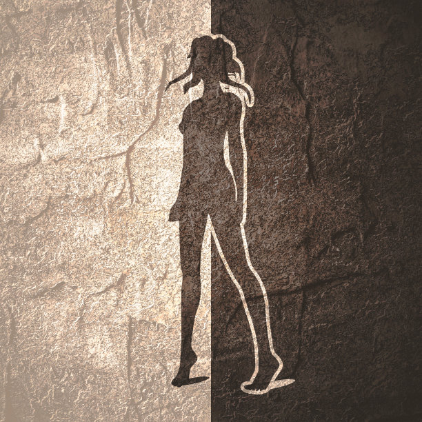 性感的女士轮廓图片下载