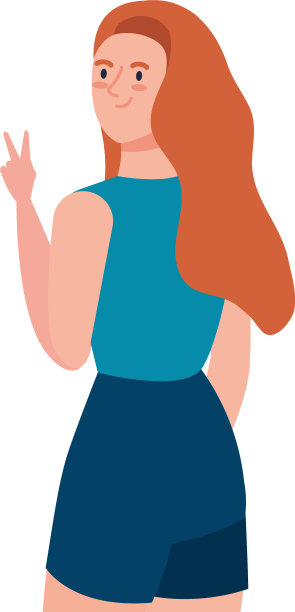 孤立女性头像的逆向设计图片下载