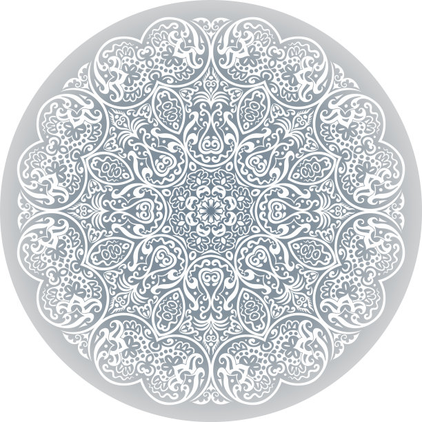 白族圆形装饰图片下载