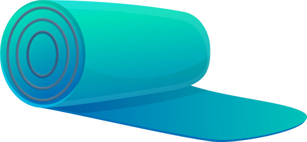 纺织厂卷图标卡通风格图片下载