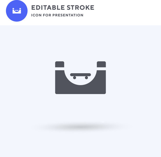 滑板公园的图标充满了平坦的固体标志图片下载