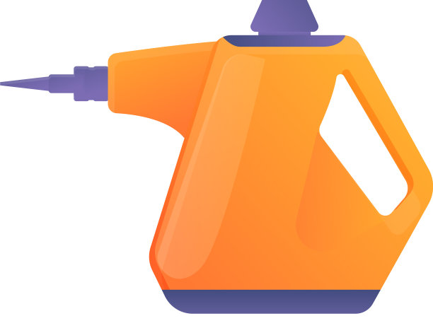 房子蒸汽清洁器图标卡通风格图片下载