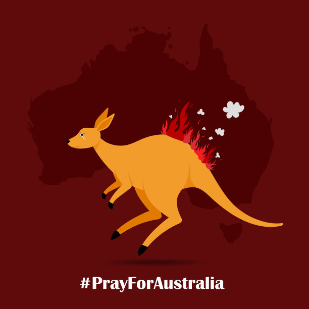 澳大利亚的森林火灾问题图片下载