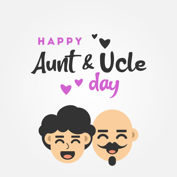 快乐的大婶和大叔日设计庆祝图片下载