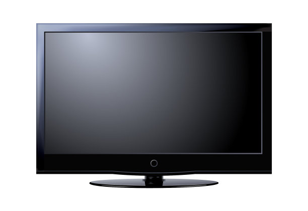 黑色led电视屏幕空白的背景图片下载