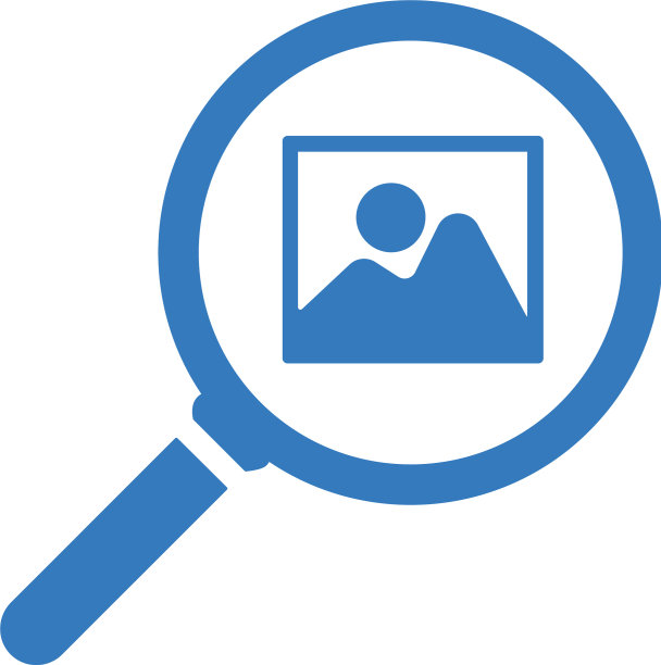 发现照片图标为蓝色图片下载