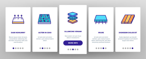 地板和材料上的图标设置图片下载