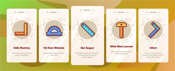 标尺测量工具上的图标设置图片下载