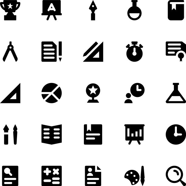 学校及教育图标图片下载