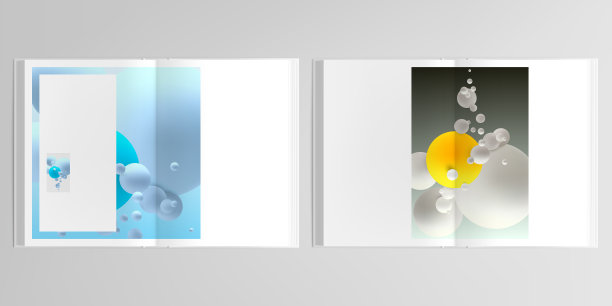 3d现实布局封面模型设计图片下载