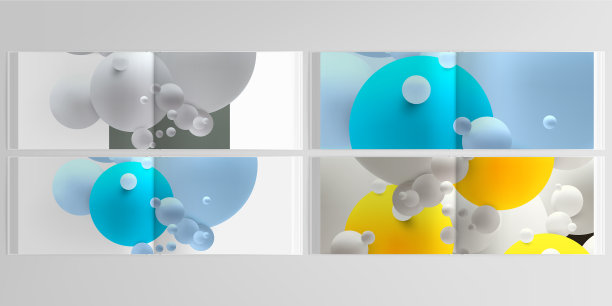 布局水平显示设计图片下载