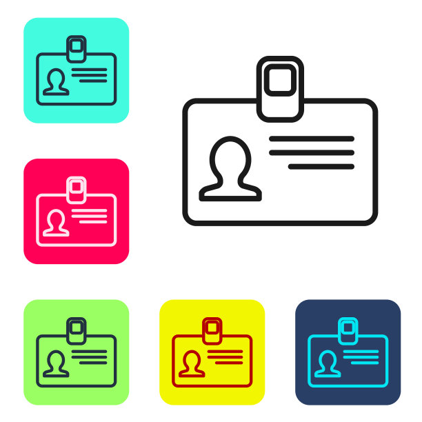 标识牌图标黑线隔离图片下载