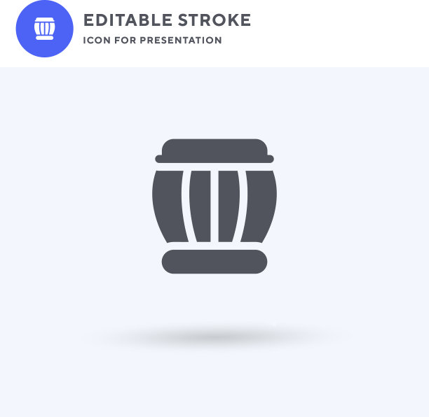 手鼓图标填平实标志图片下载