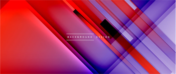 动态线条上的流体颜色梯度流行图片下载