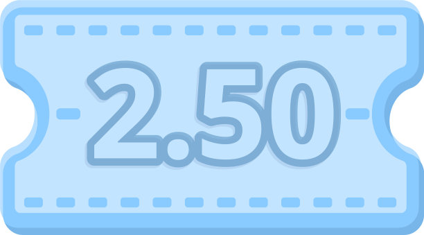 邮票巴士票图标卡通风格图片下载