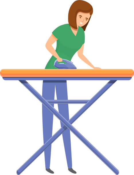 熨烫图标卡通风格图片下载