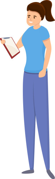 洗衣服务女孩图标卡通风格图片下载