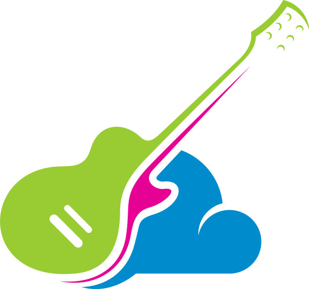 吉他用云设计模板简单的一套图片下载