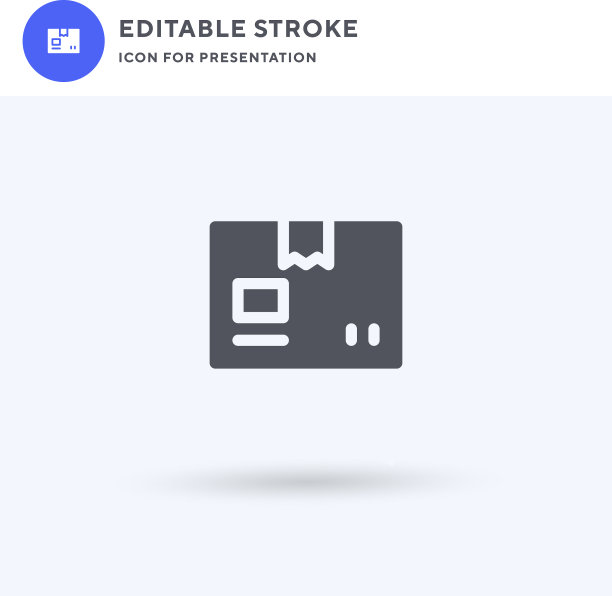 方框图标填充平面符号实心象形文字图片下载