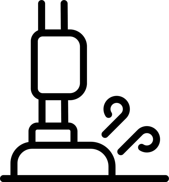 衣服蒸汽清洁器图标轮廓风格图片下载