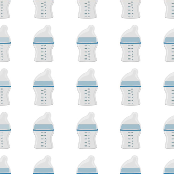 Kit bamilk透明瓶和橡胶奶嘴图片下载