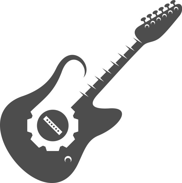 吉他用齿轮设计模板简单套的图片下载