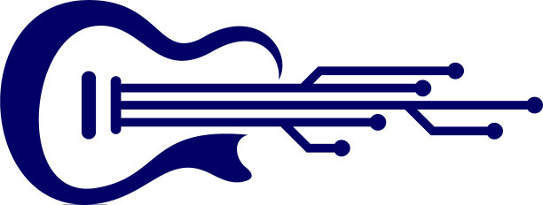 科技吉他设计模板简单的一套图片下载