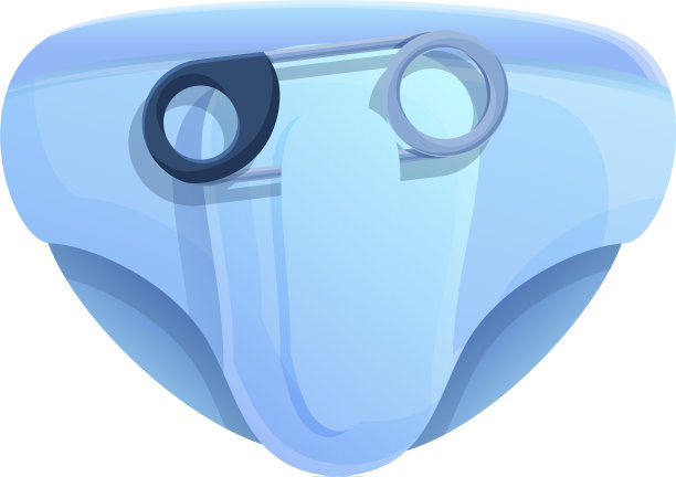 尿布图标卡通风格图片下载