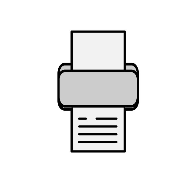 打印机设计模板图片下载