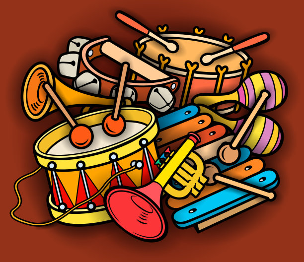 卡通涂鸦手绘儿童玩具图片下载