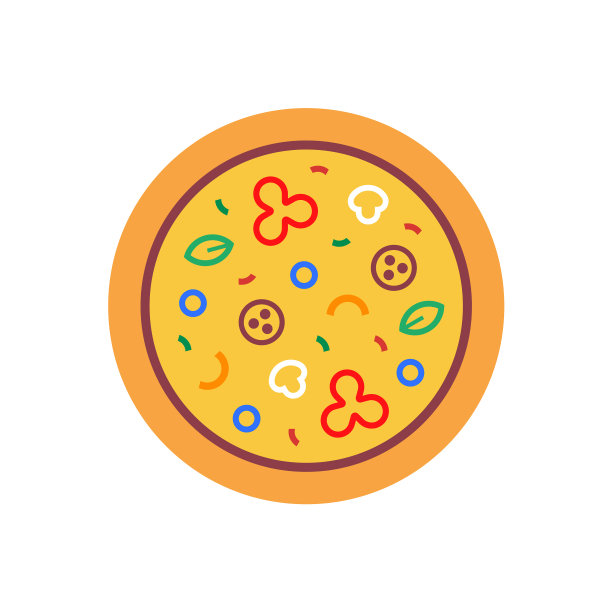 披萨的标志图片下载