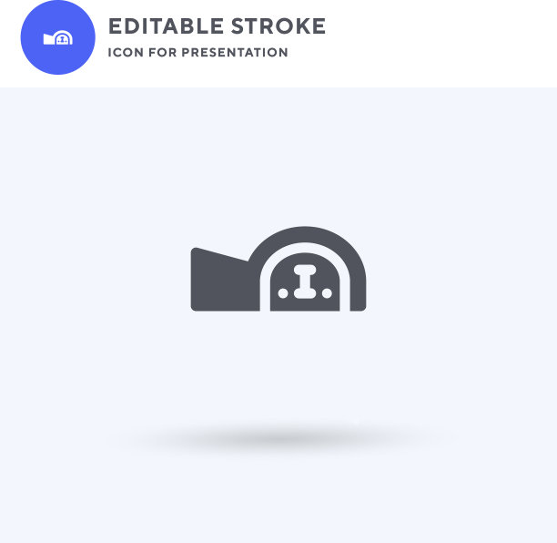 脊柱图标填充平面标志固体图片下载