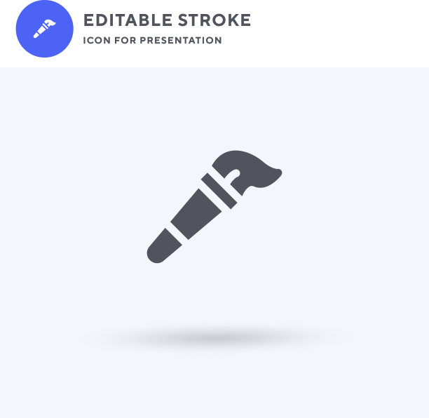 火炬图标填平标志实图片下载