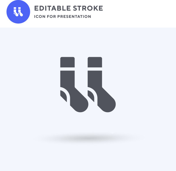 袜子图标填平标志实图片下载