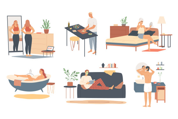 健康皮肤和身体护理日常个人护理图片下载