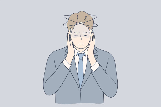 精神压力大，业务疼痛抑郁图片下载