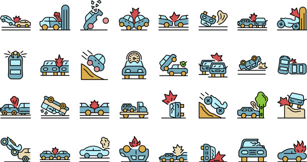 车祸图标固定图片下载