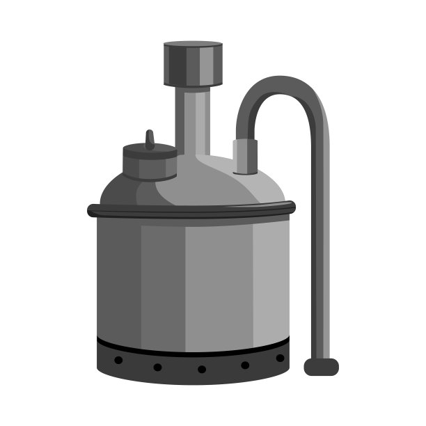 分离对象啤酒和机器标志图形图片下载