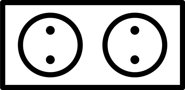 插座-电气符号图标设计图片下载