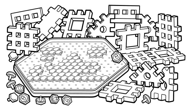 卡通可爱的涂鸦，儿童玩具和棋盘游戏图片下载