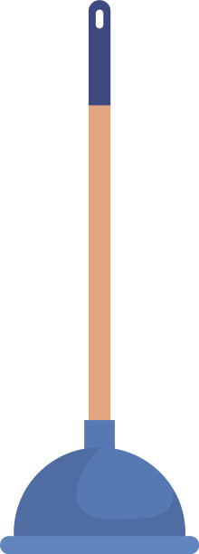 马桶柱塞家用清洗上白色图片下载